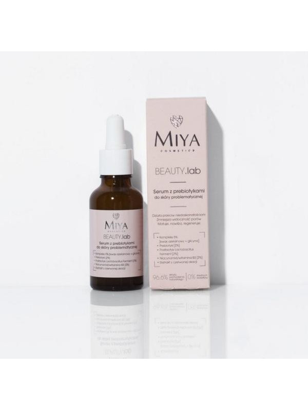 Miya Cosmetics BEAUTY .lab Serum with prebiotics for problematic skin