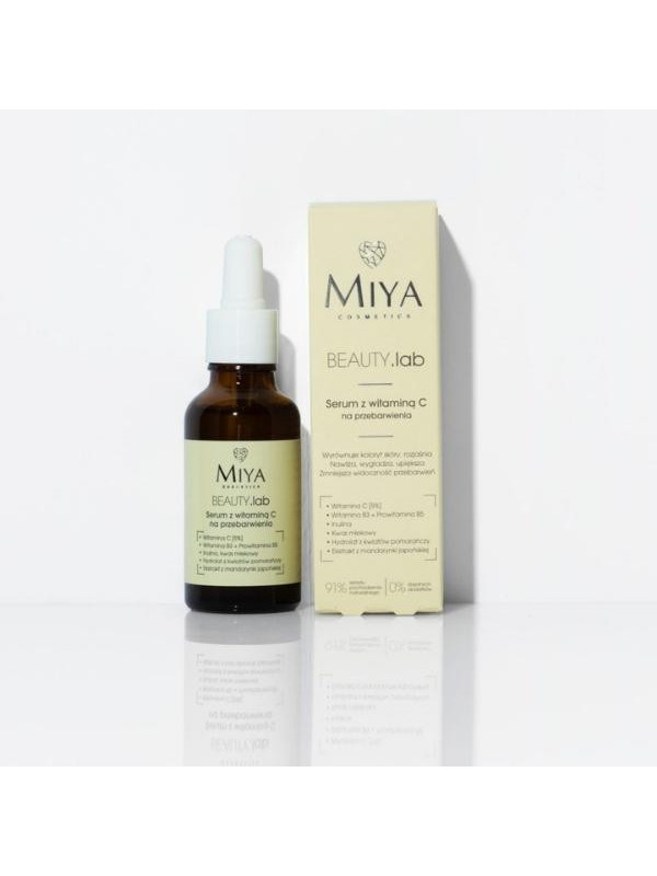 Miya Cosmetics BEAUTY .lab Serum with vitamin C against discoloration 30 ml