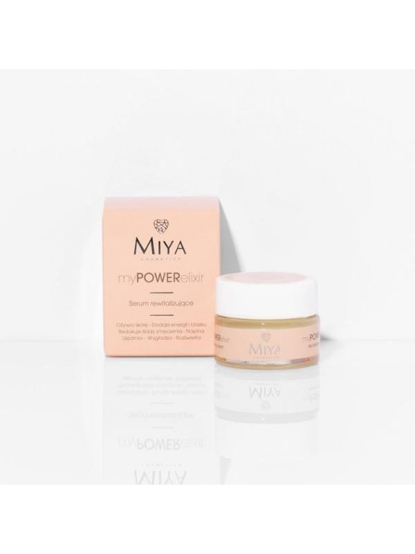 Miya Cosmetics myPOWERelixir natural revitalizing Serum 15 ml