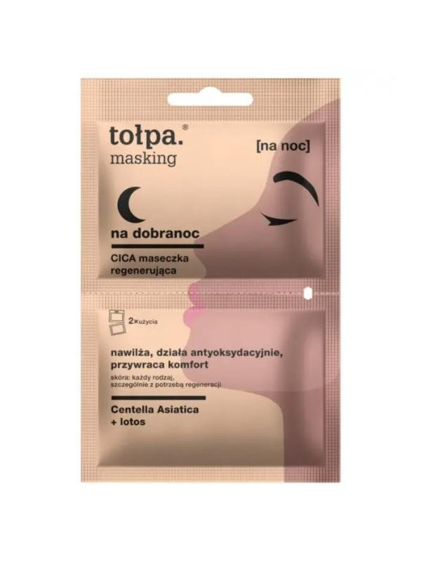 Tołpa Masking CICA Regenerating mask is very moisturizing