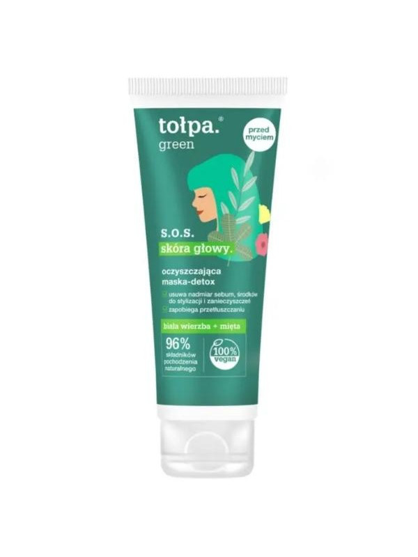 Tołpa Green SOS Purifying Detox hair mask for the scalp