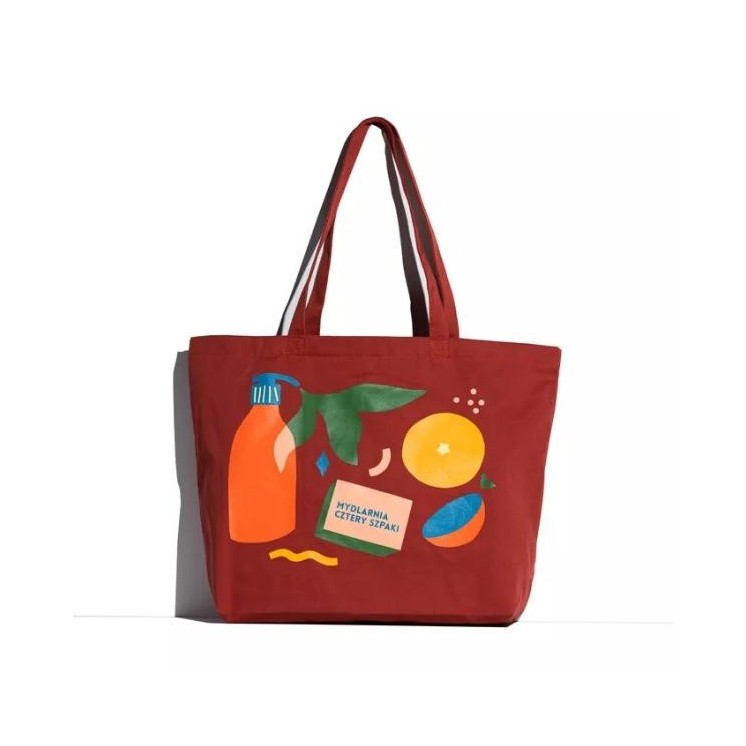 Mydlarnia Cztery Szpaki Ruda cotton Shopping bag 1 piece