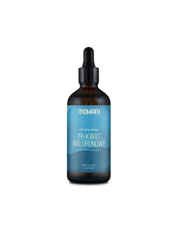 Mohani Natural Spa aktywne Serum Kwas hialuronowy 1% w żelu