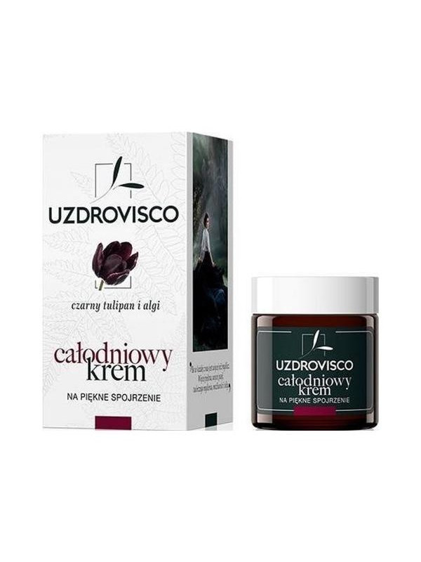 Uzdrovisco Anti-wrinkle eye cream for day and night Black Tulip and Algae 25 ml