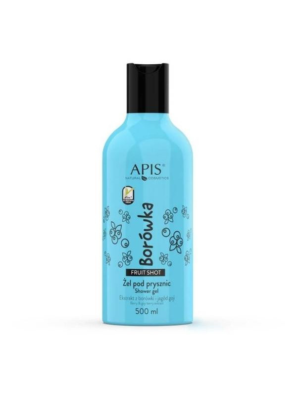 Apis Fruit Shot Borówkowy Żel pod prysznic 500 ml