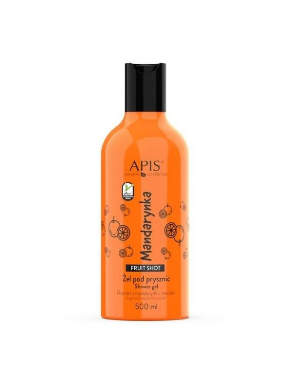 Apis Fruit Shot Tangerine Shower Gel