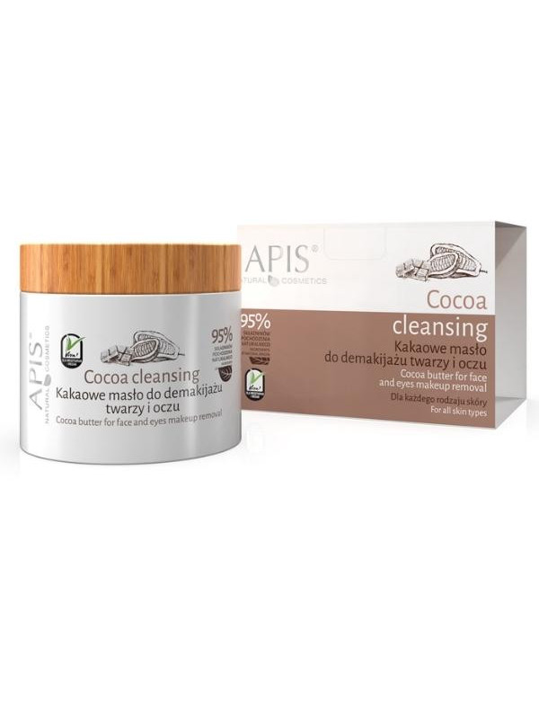 Apis Cocoa Cleansing Cocoa Butter for face and eye make-up removal