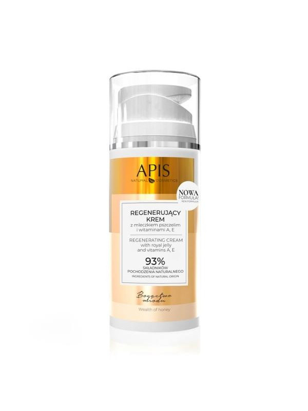 Apis Wealth of Honey regenerating Cream with royal jelly and Vitamins A, E