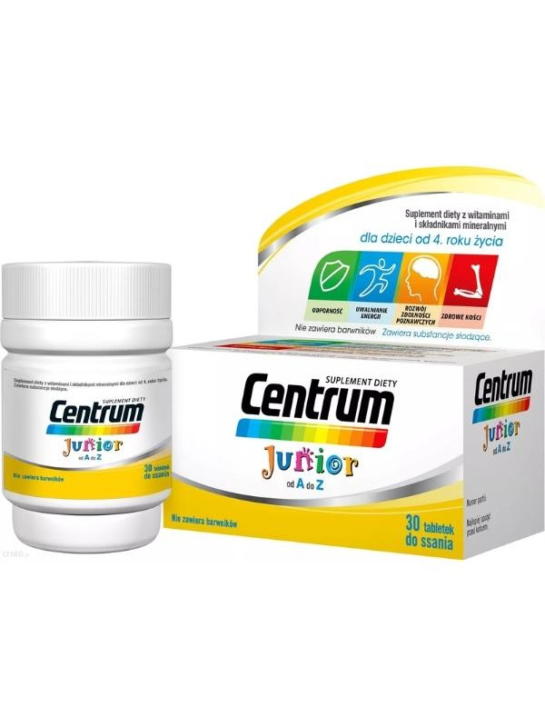 Centrum Junior from A to Z dietary supplement for children from 4 years of age 30 tablets