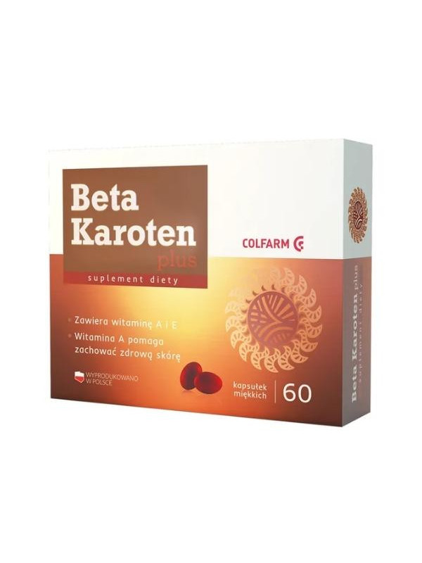 Beta Carotene Plus 60 capsules