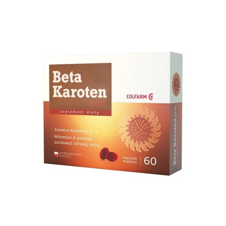 Beta Carotene Plus 60 capsules