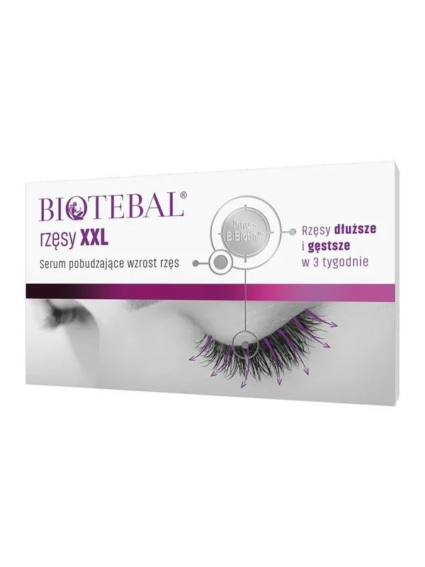 Biotebal eyelashes XXL Serum stimulating eyelash growth 3 ml