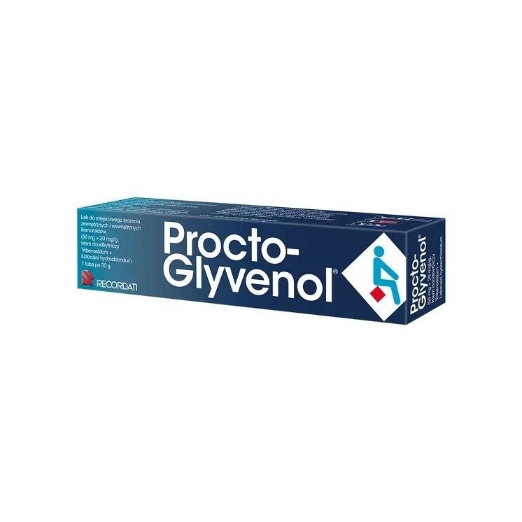 Procto-Glyvenol Krem doodbytniczy- hemoroidy 30 g