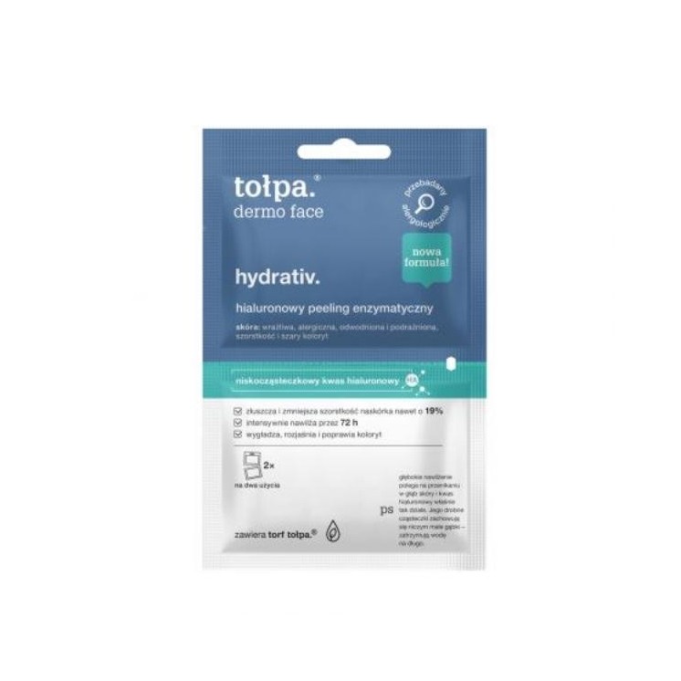 Tołpa Dermo Face Hydrativ. hyaluronic enzyme Peeling 2x6 ml