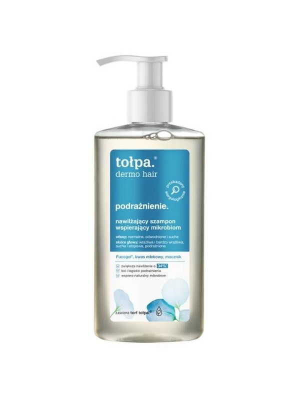 Tołpa Dermo Hair Irritation. moisturizing Shampoo supporting the microbiome