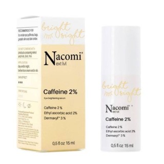 Nacomi Next Level Bright Sight rozświetlające Serum pod oczy z Kofeiną 2%