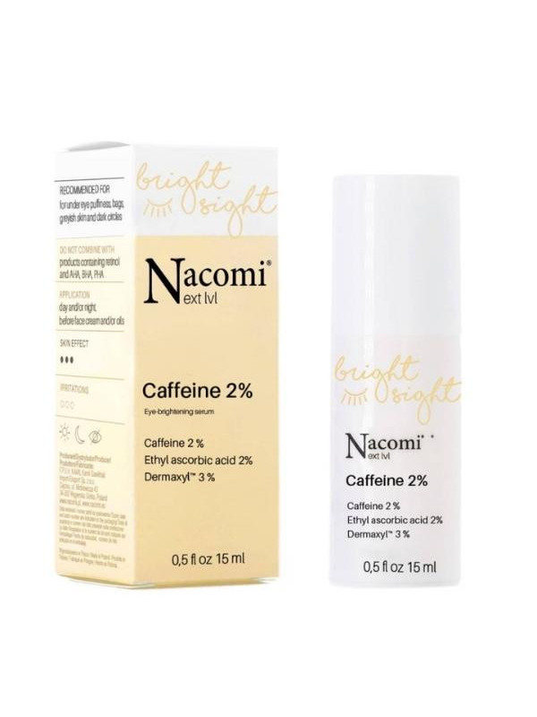 Nacomi Next Level Bright Sight Illuminating Eye Serum with Caffeine 2%