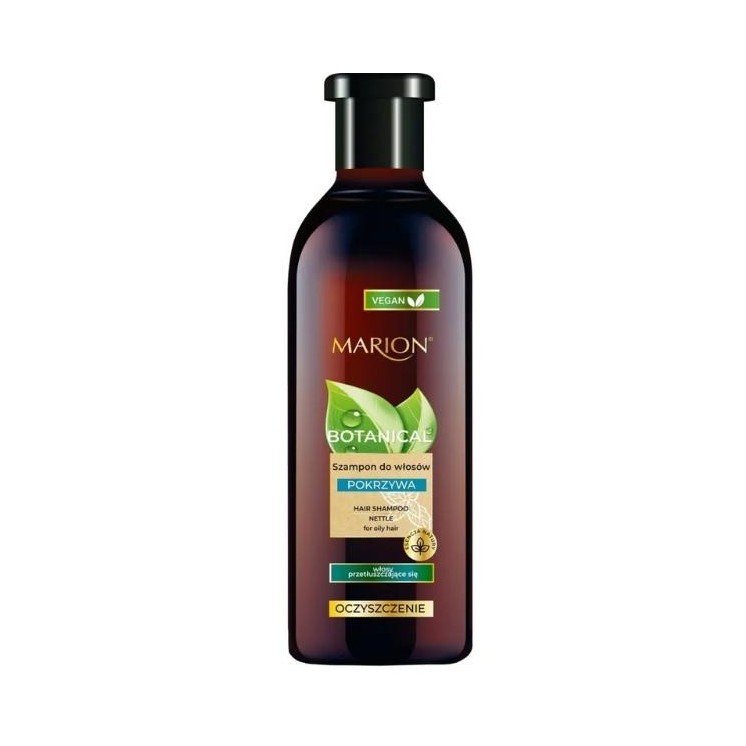 Marion Botanical Szampon do włosów Pokrzywa do włosów przetłuszczających się