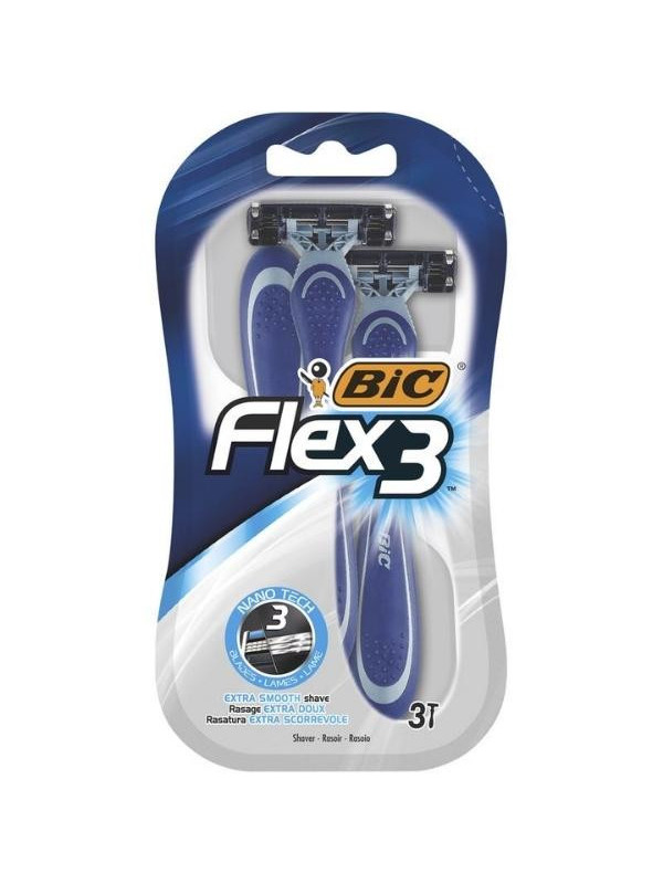 BIC Flex3 Maszynka do golenia 3 sztuki