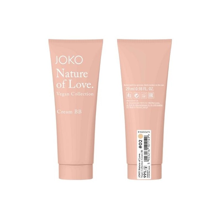 Joko Nature of Love Vegan Collection Krem BB /02