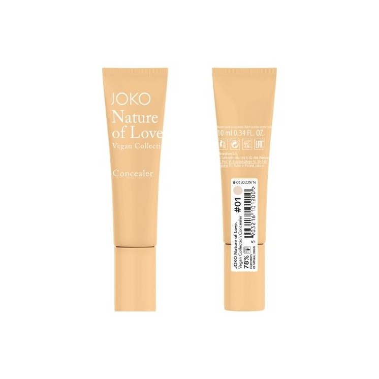 Joko Nature of Love Vegan Collection Concealer /01/