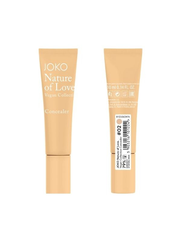 Joko Nature of Love Vegan Collection Concealer /02/