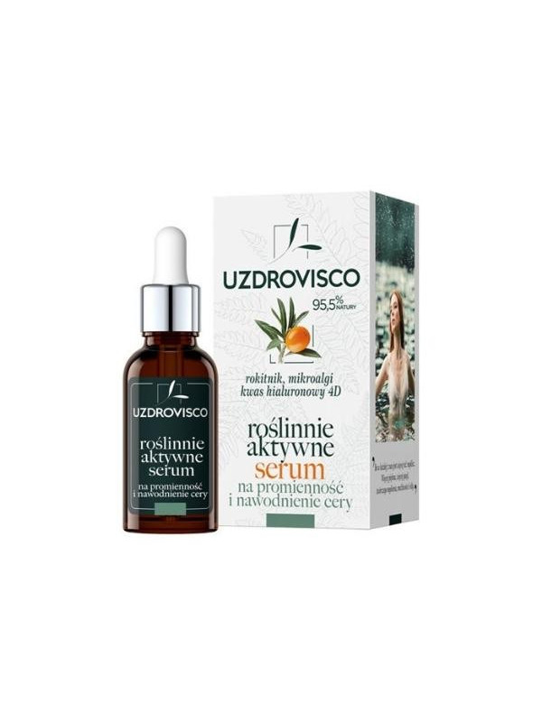 Uzdrovisco Face Serum for skin radiance and hydration