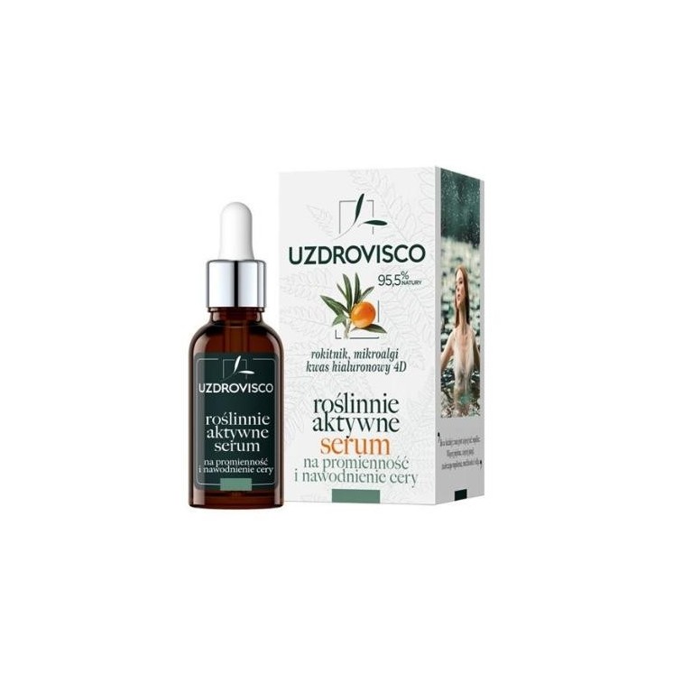 Uzdrovisco Serum do twarzy na promienność i nawodnienie cery