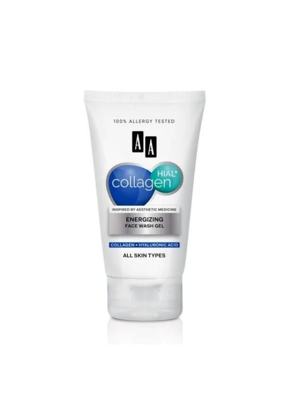 AA Collagen Hial+ energizing face wash gel