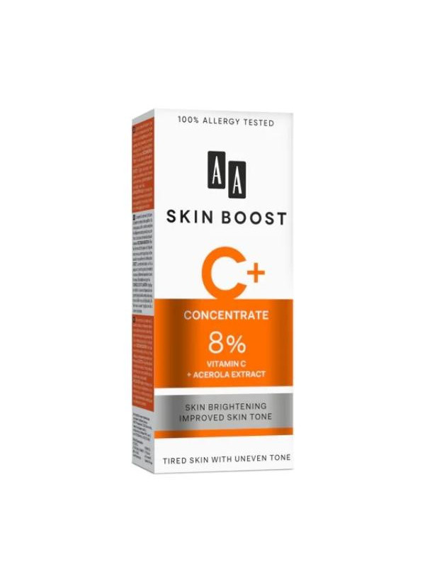 AA Skin Boost C+ Koncentrat z Witaminą C na przerabwienia twarzy 30 ml