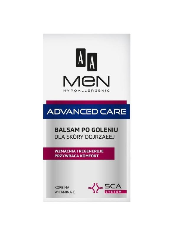 AA Men Advanced Care Balsam po goleniu dla skóry dojrzałej