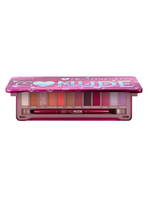 Wibo Go Nude Heartbreaker Paleta Cieni do powiek