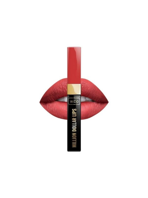 Wibo Million Dollars Lips Lipstick /4 excellent, velvety consistency guarantees precise coverage, matte finish