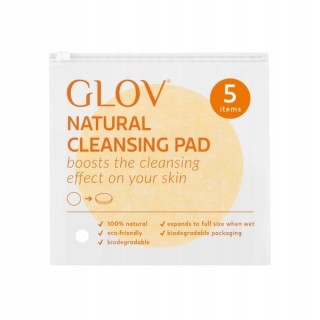 GLOV Natural Cleansing Biodegradowalne Płatki oczyszczające 5 sztuk