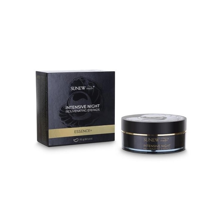Sunew Med+ Essence + black Regenerative night eye pads 60 pieces