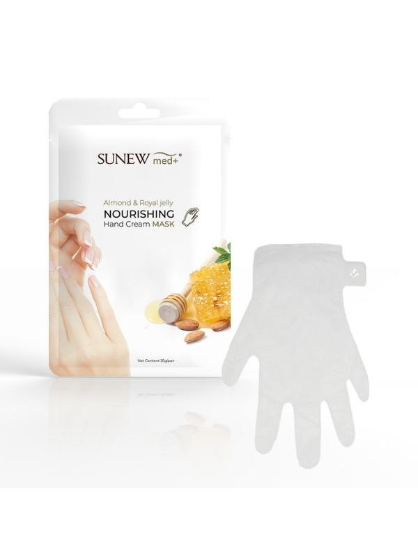 Sunew Med+ intensively regenerating Hand Mask Sweet Almond and Royal Jelly