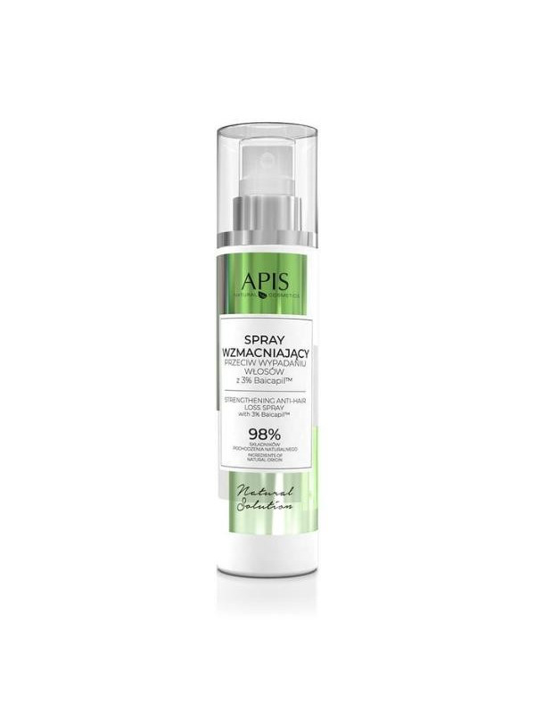 Apis Natural Solution Spray wzmacniający przeciw wypadaniu włosów z 3% Baicapil