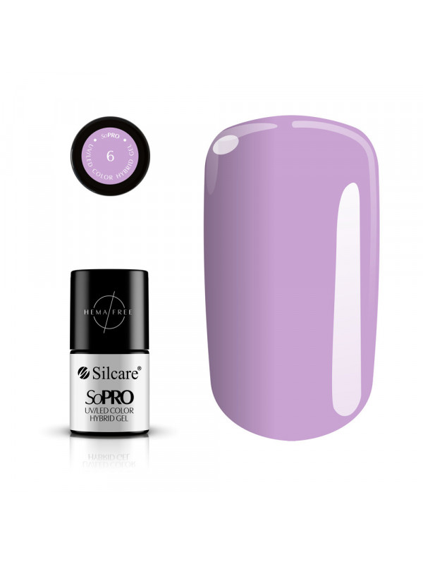 Silcare SoPro Hybrid varnish for sensitive nails /006/ 7 g