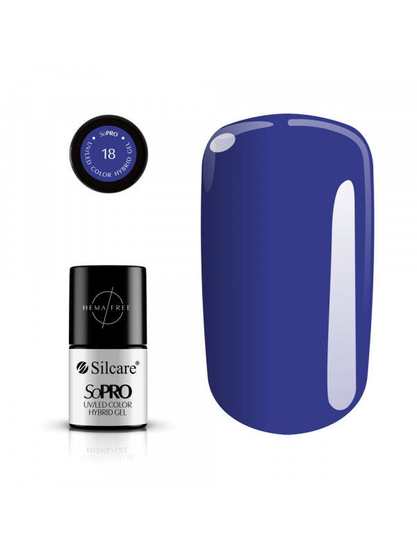 Silcare SoPro Hybrid varnish for sensitive nails /018/ 7 g