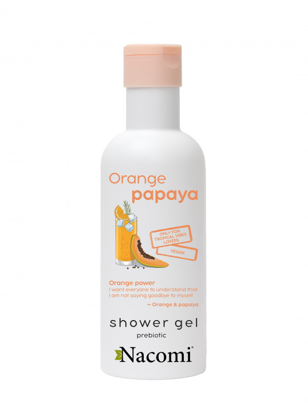 Nacomi Orange and Papaya Shower Gel