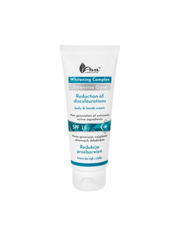 Ava Whitening Complex Hand and body cream Reduction of discoloration SPF15 100 ml