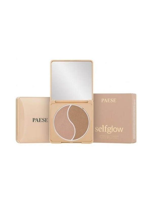 Paese Self Glow Puder brązujący Light 6 g