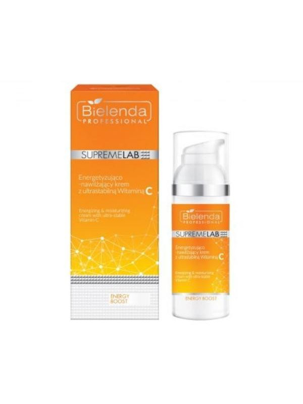 Bielenda Professional SUPREMELAB Energy Boost energizing and moisturizing Cream with ultra-stable Vitamin C