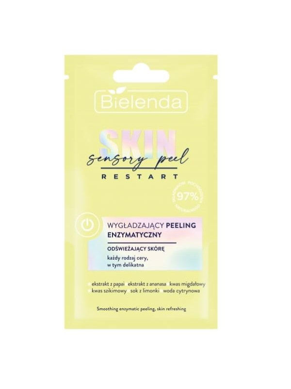 Bielenda Skin Restart Sensory Mask wygładzający Peeling enzymatyczny