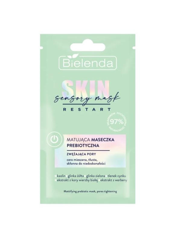 Bielenda Skin Restart Sensory Mask matująca Maseczka prebiotyczna