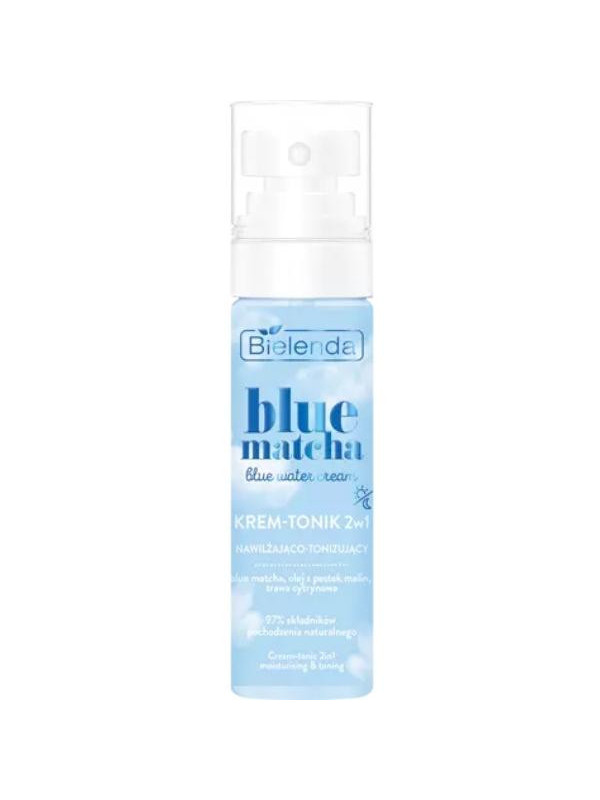 Bielenda Blue Matcha Moisturizing and toning cream-tonic