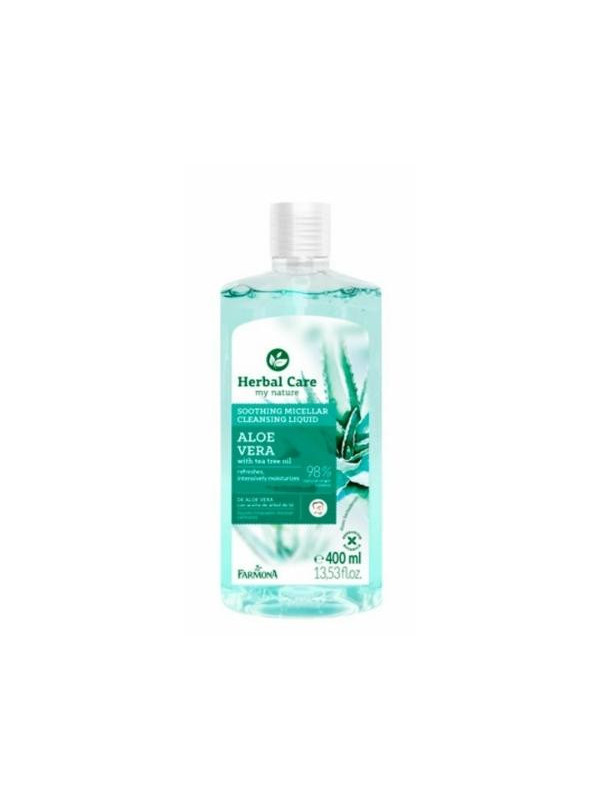 Farmona Herbal Care Aloe Vera soothing micellar water with Tea Tree Oil 400 ml