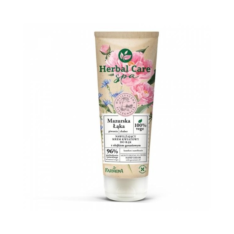 Farmona Herbal Care Spa Mazurska Łąka moisturizing floral hand cream
