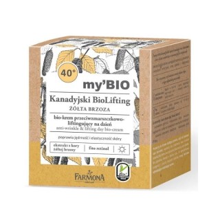 Farmona my'BIO Canadian BioLifting 40+ Yellow Birch Bio-Anti-wrinkle and lifting day cream