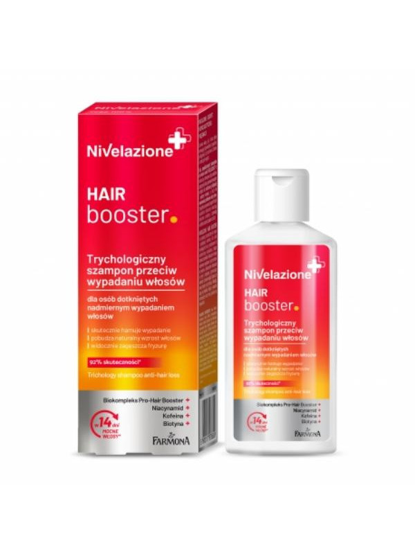 Farmona Nivelazione Hair Booster Trychologiczny Szampon przeciw wypadaniu włosów